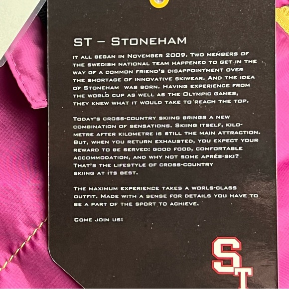 STONEHAM ST First Cut Women's Ski Jacket M - Picture 11 of 17